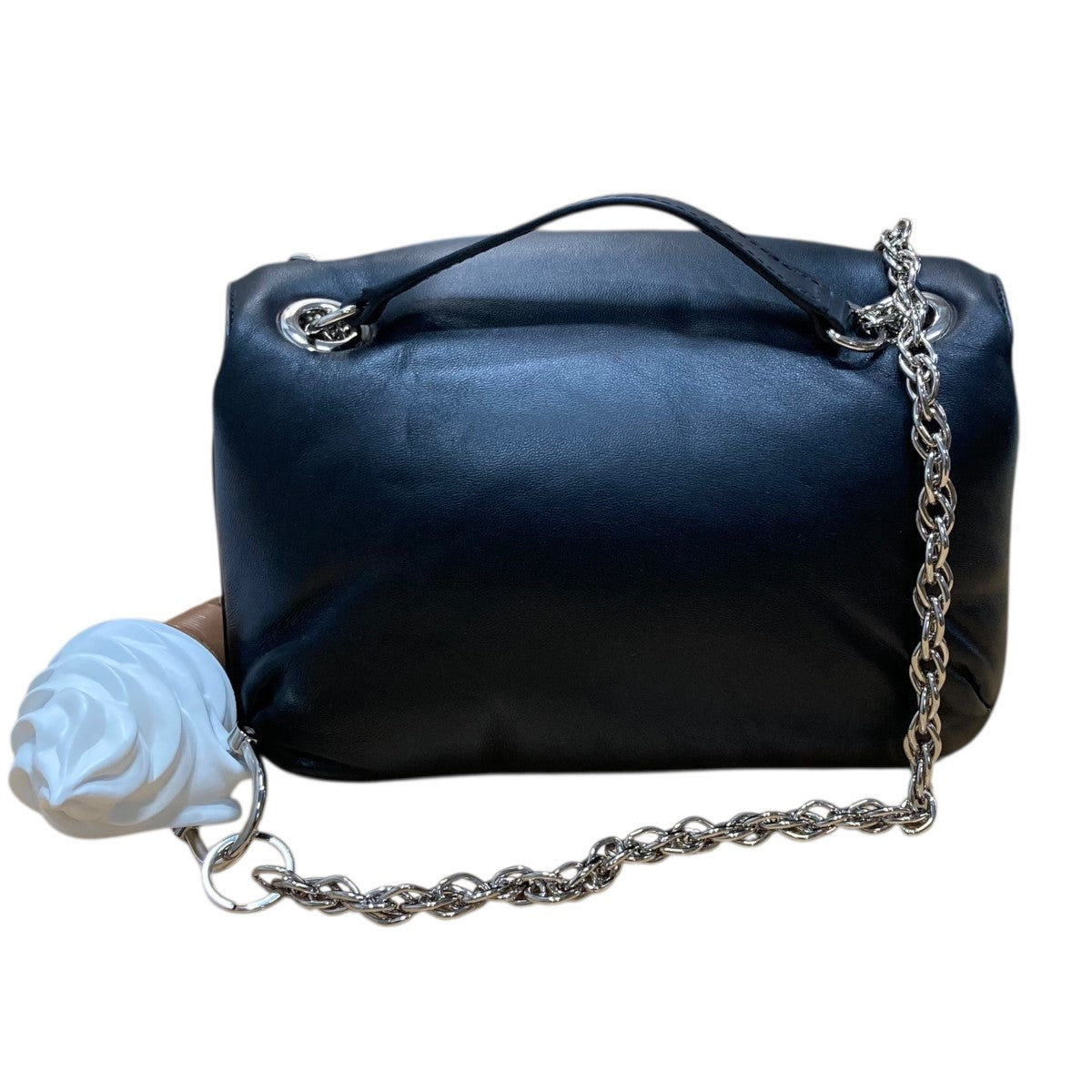 Maison MIHARA YASUHIRO ｢゛TOY” Soft Serve Handle Chain Shoulder Bag｣レザーバッグA15BG701 古着・中古-4枚目のアイテム画像