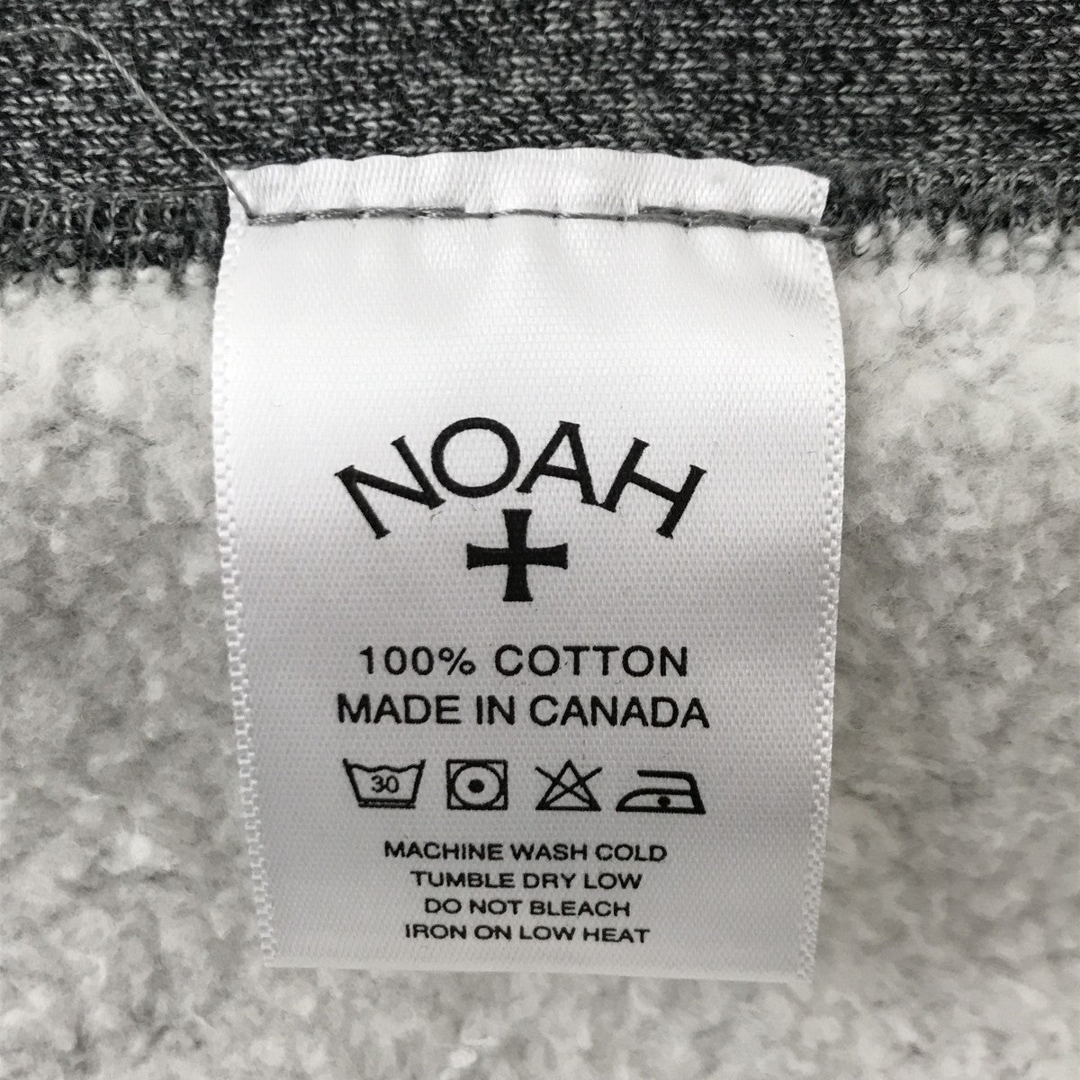 Noah 甫起毛プルオーバーパーカー 古着・中古-4枚目のアイテム画像