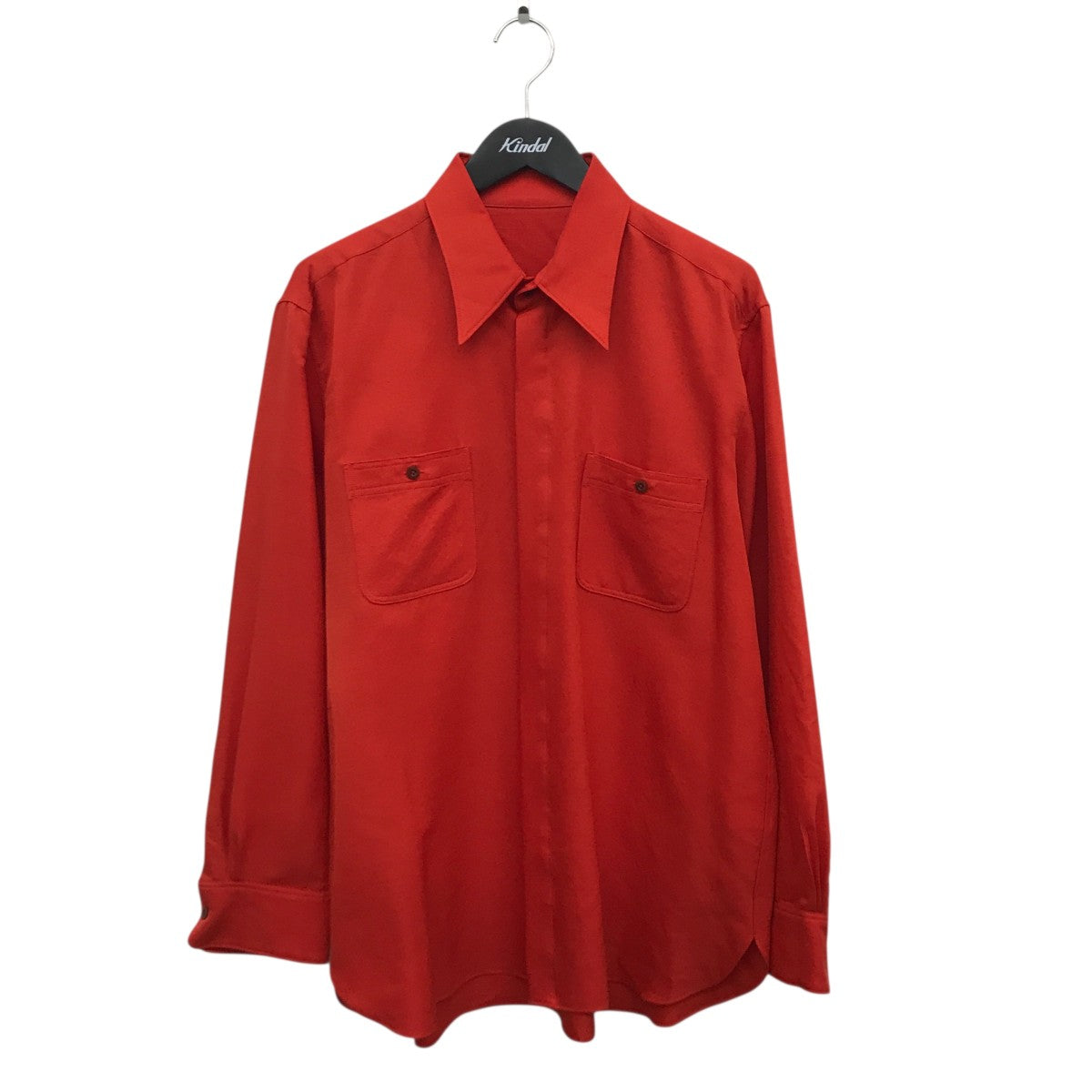 IRENISA 22AW長袖シャツIH-22FW-B010-FJ ｢CHEST POCKET SHIRT｣ 古着・中古-1枚目のアイテム画像