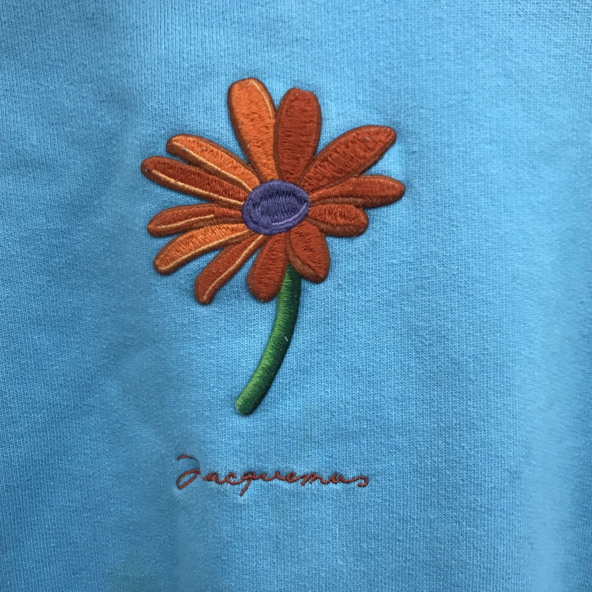 JACQUEMUS フラワー刺繍パーカー 古着・中古-9枚目のアイテム画像