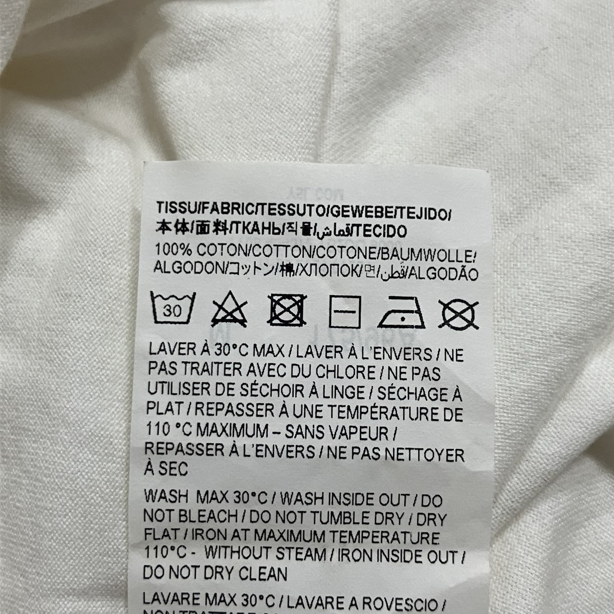 Saint Laurent Paris 半袖Tシャツ 古着・中古-9枚目のアイテム画像