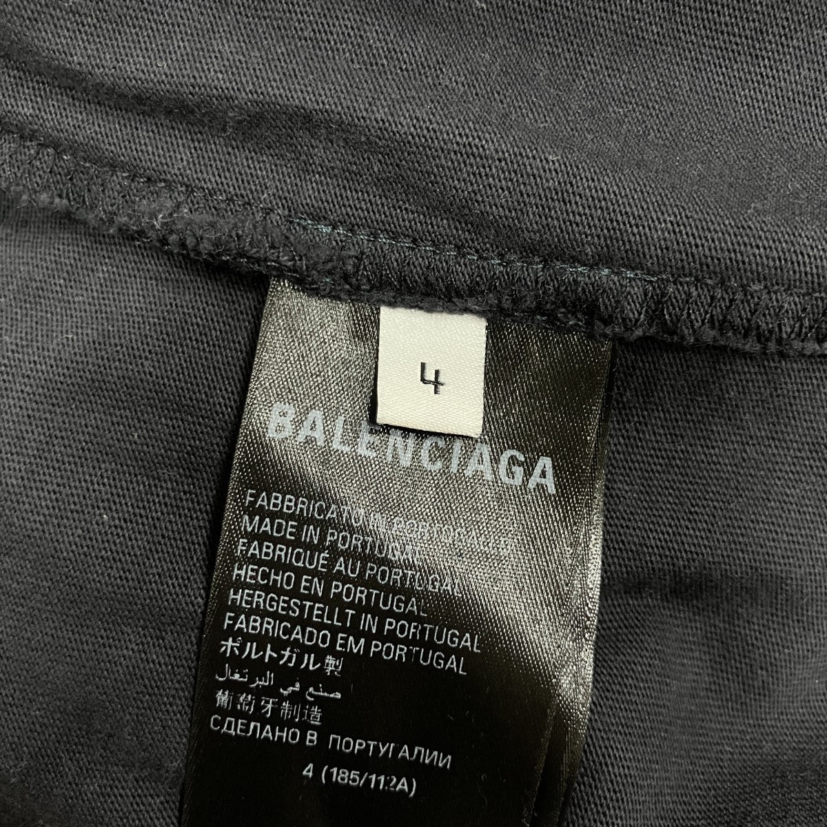BALENCIAGA オーバーサイズ半袖Tシャツ 古着・中古-5枚目のアイテム画像