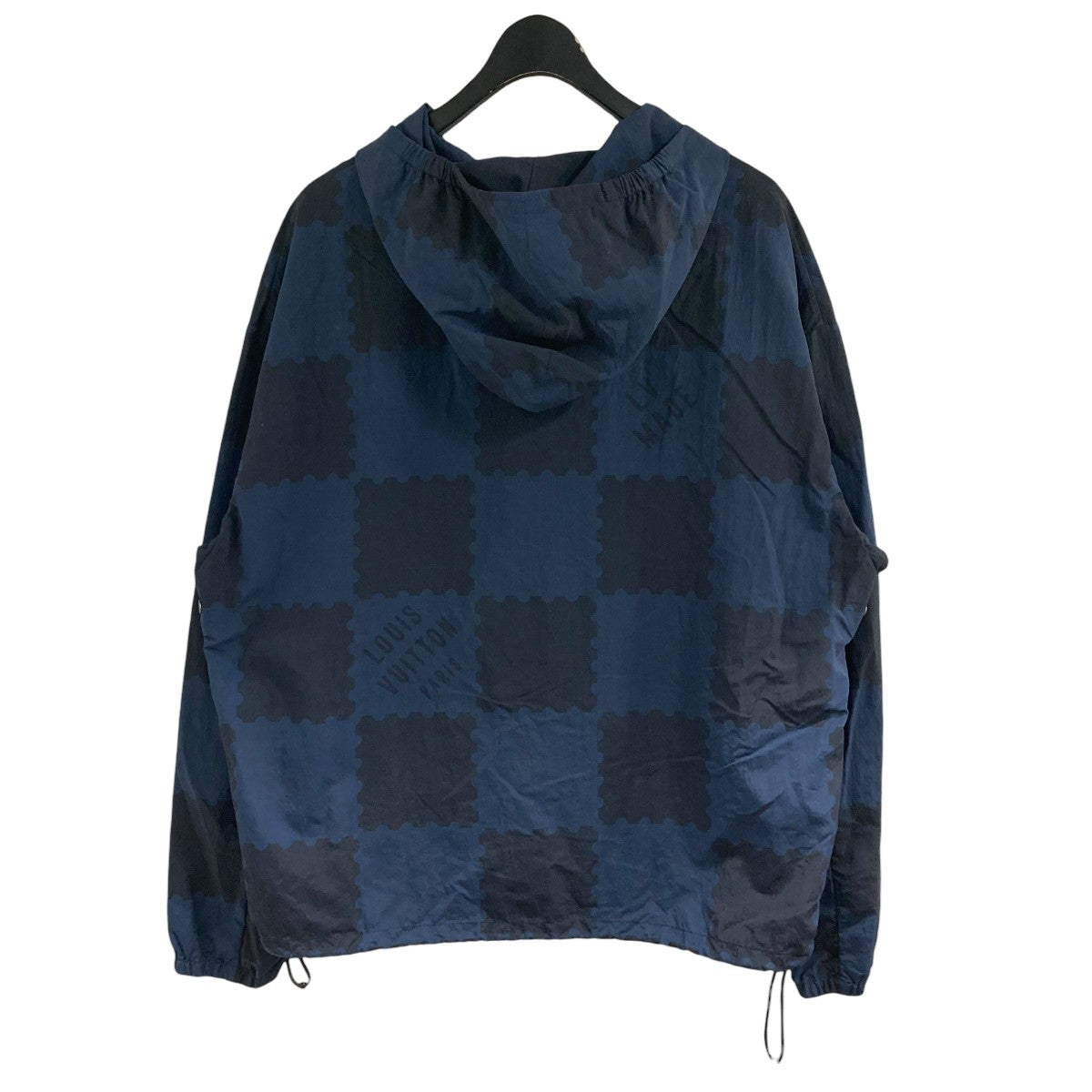LOUIS VUITTON×NIGO ジャイアントダミエ レースウインドブレーカー アノラックジャケット 古着・中古-3枚目のアイテム画像