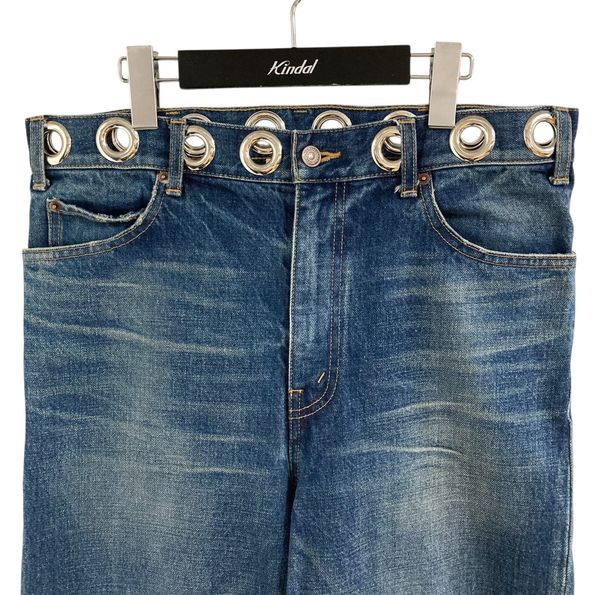 CELINE(セリーヌ) アイレットミドルライズ サーフジーンズ フレア