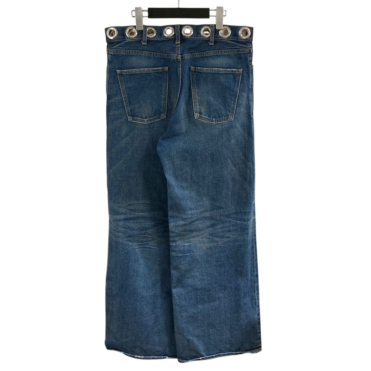 CELINE アイレットミドルライズ サーフジーンズ フレアデニムパンツ 古着・中古-4枚目のアイテム画像