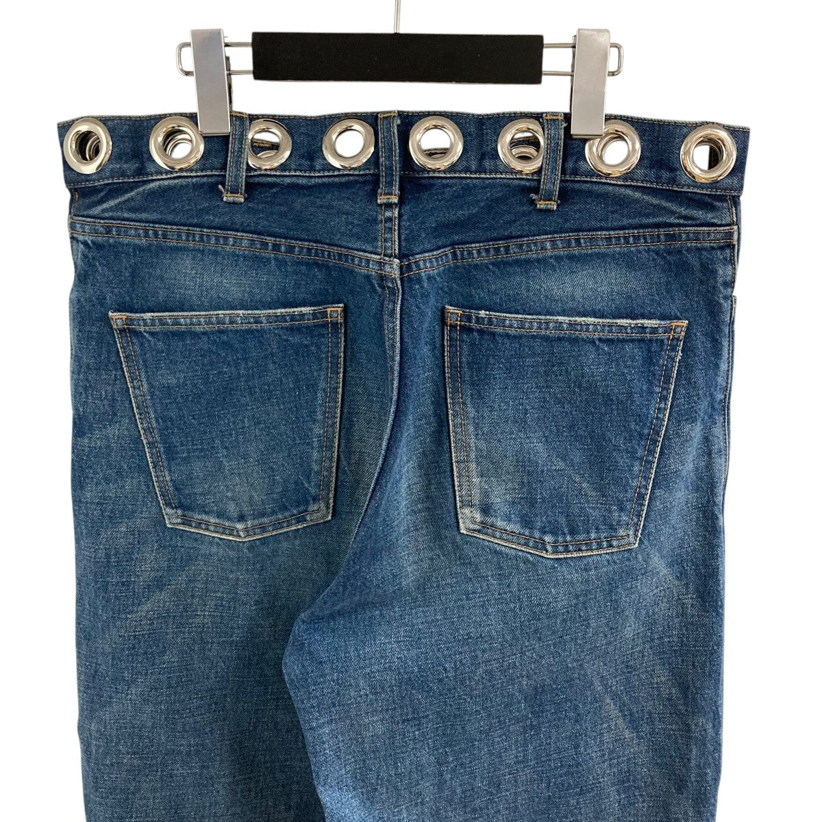CELINE アイレットミドルライズ サーフジーンズ フレアデニムパンツ 古着・中古-5枚目のアイテム画像