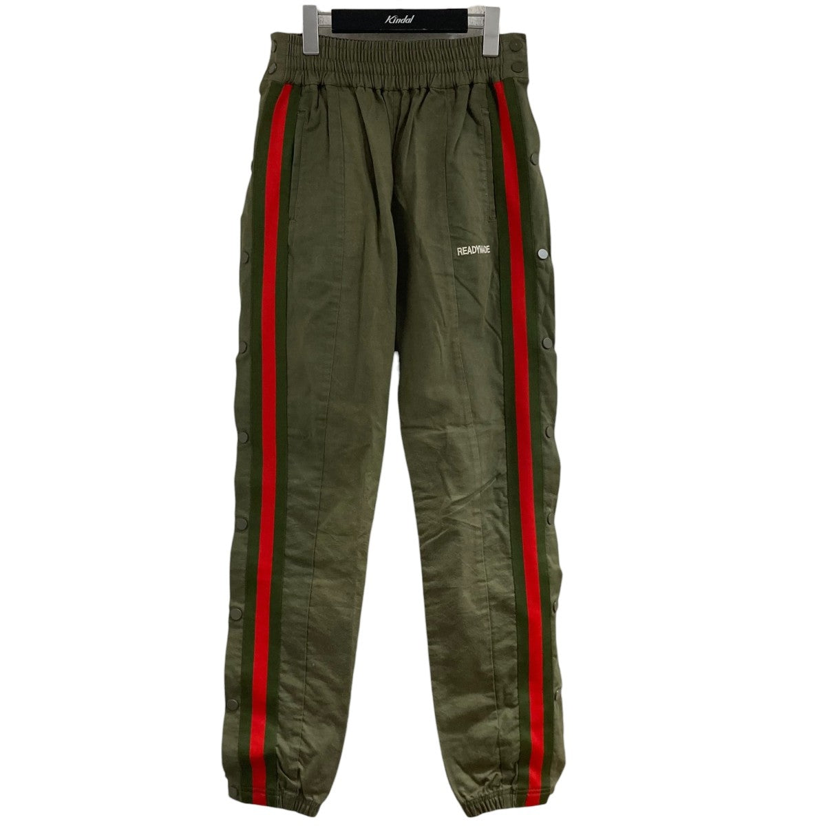 READYMADE ｢SIDE SNAP TRACK PANTS｣サイドラインパンツ 古着・中古-1枚目のアイテム画像