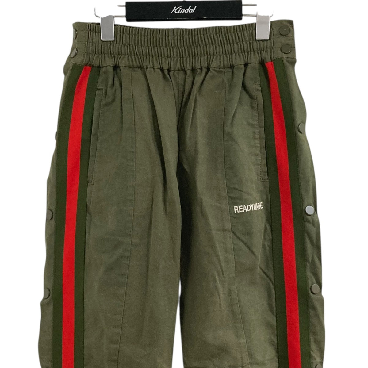 READYMADE ｢SIDE SNAP TRACK PANTS｣サイドラインパンツ 古着・中古-2枚目のアイテム画像