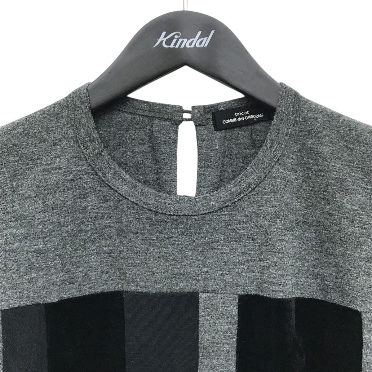 tricot COMME des GARCONS ベロアパッチカットソーTD-T028 古着・中古-5枚目のアイテム画像