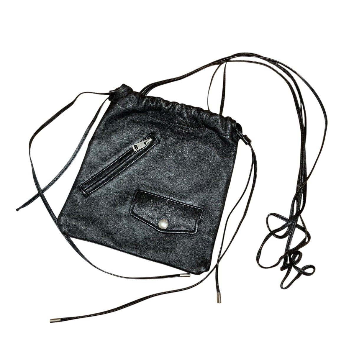 エクセプションライダースドローストリングバッグ