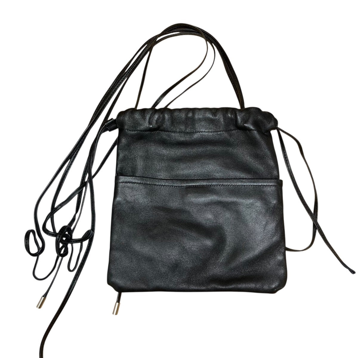 beautiful people エクセプションライダースドローストリングバッグ 古着・中古-3枚目のアイテム画像