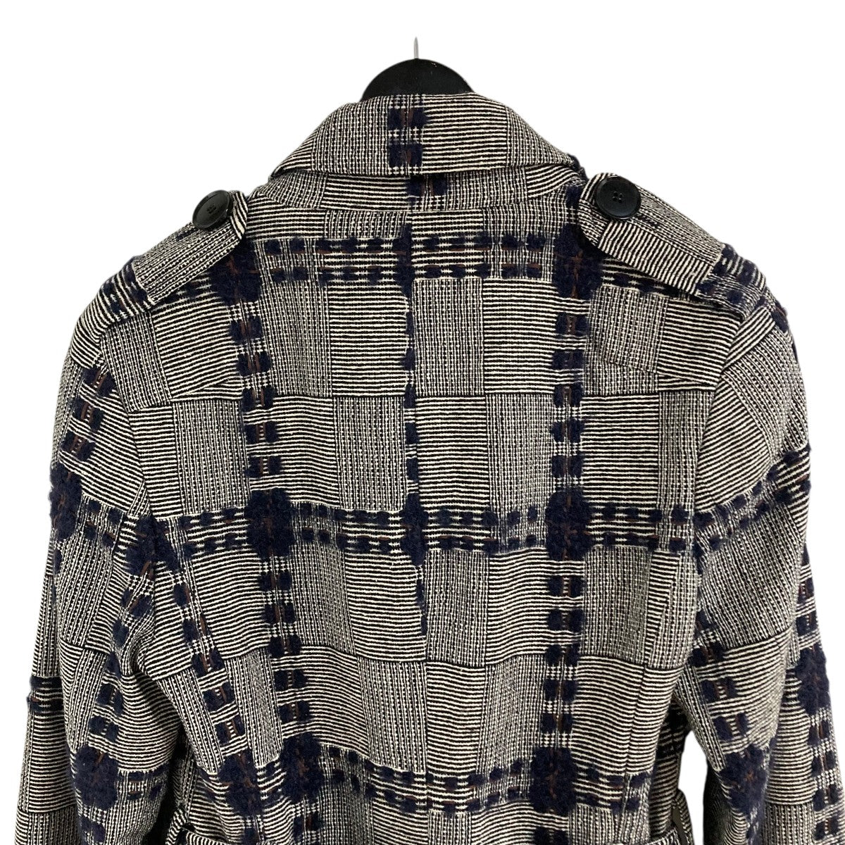ウールシルクコート