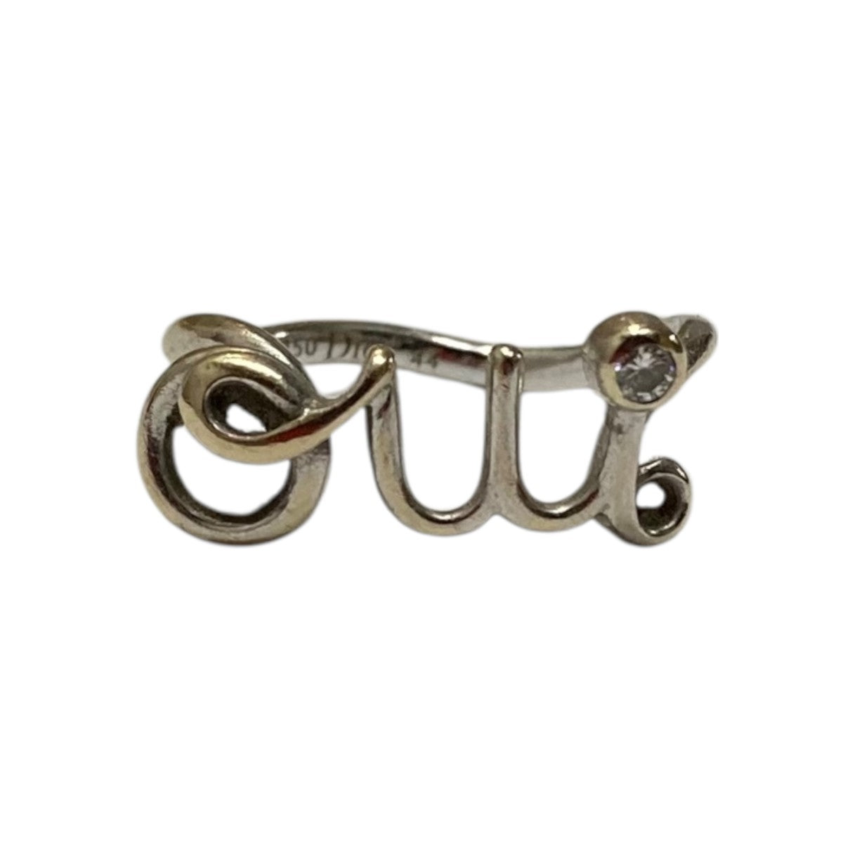 Christian Dior OUI リング 古着・中古-2枚目のアイテム画像