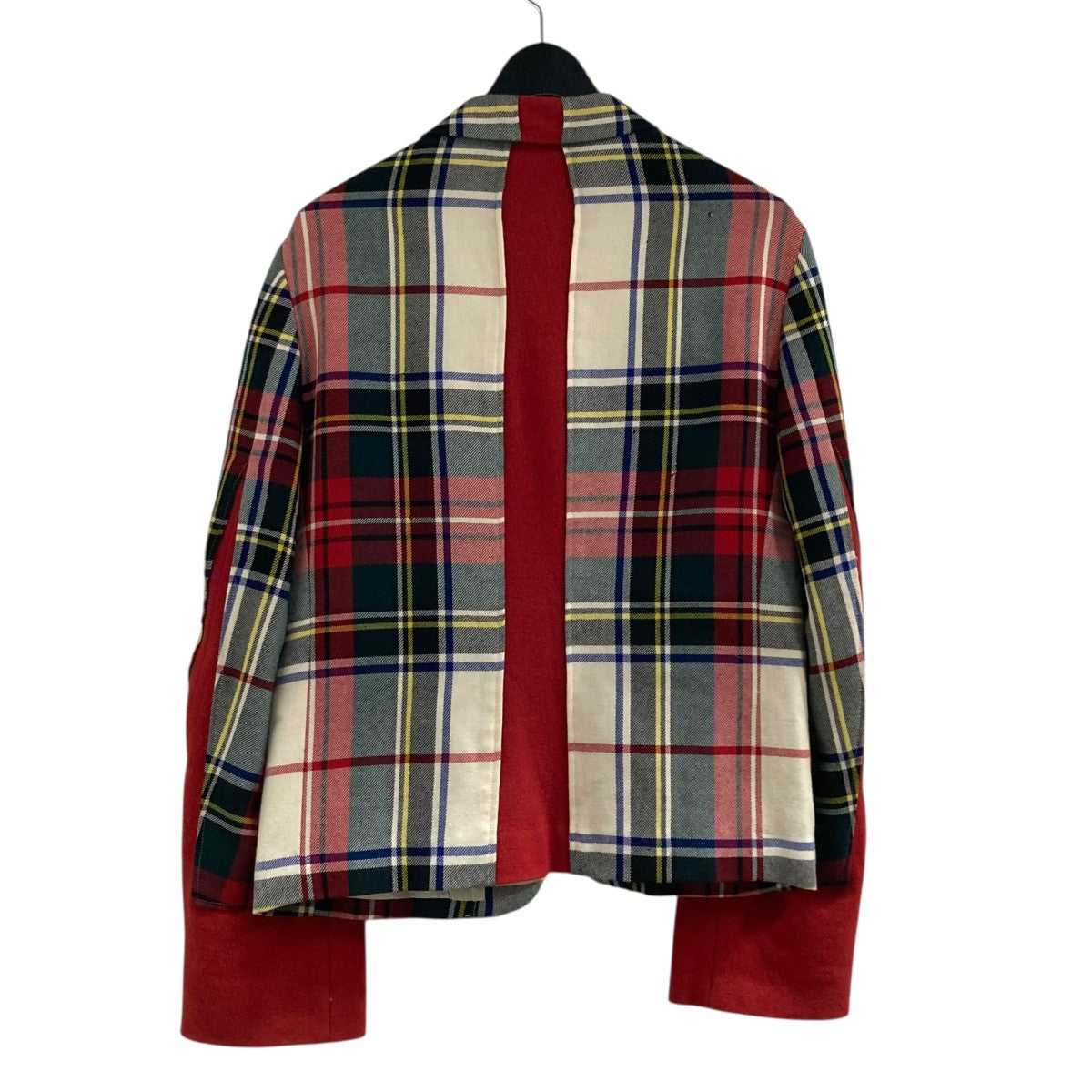 COMME des GARCONS HOMME PLUS ドッキング期ウールチェックテーラードジャケットPJ-04021L 古着・中古-3枚目のアイテム画像
