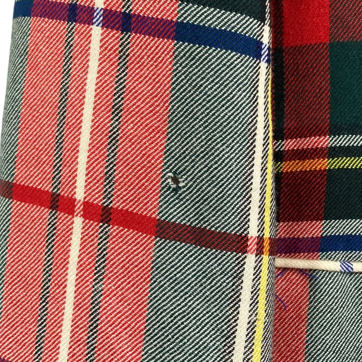 COMME des GARCONS HOMME PLUS ドッキング期ウールチェックテーラードジャケットPJ-04021L 古着・中古-7枚目のアイテム画像