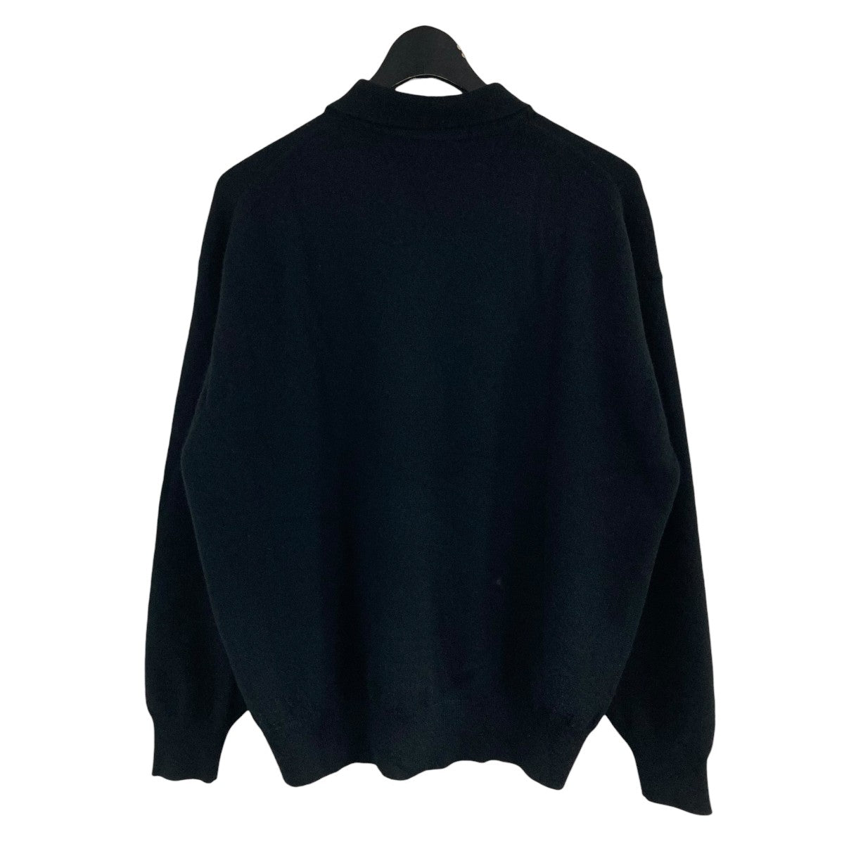 AURALEE(オーラリー) カシミヤ ニットポロシャツ A25AP14BC ブラック