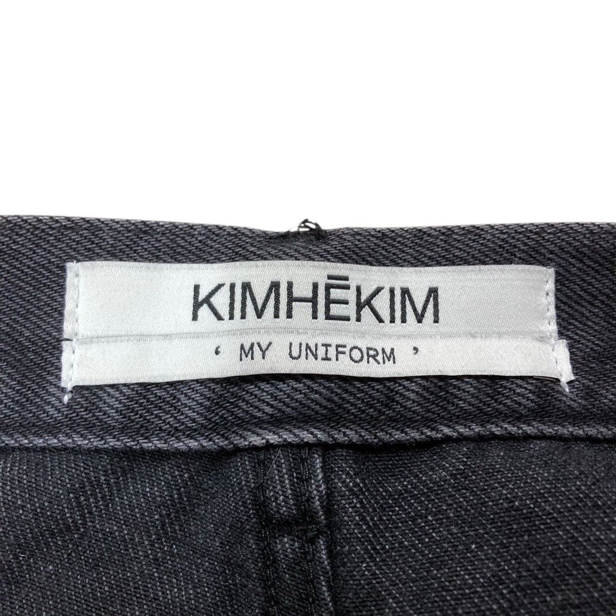 KIMHEKIM デニムパンツ KHK-JN072-BK ブラック サイズ 27｜【公式