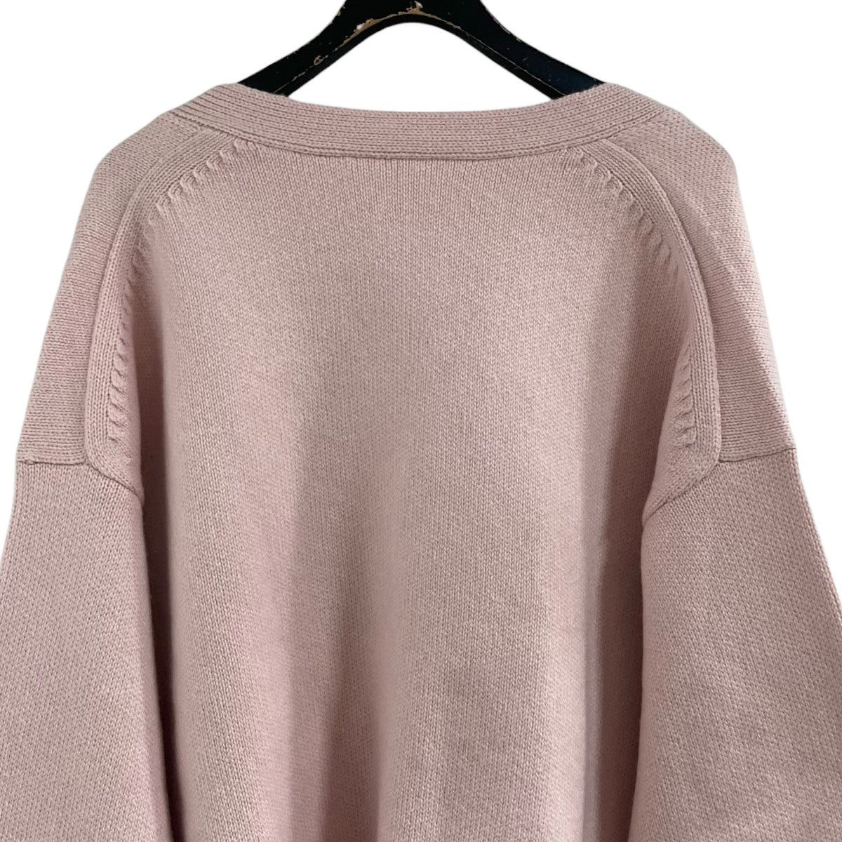 カシミヤロゴカーディガンMMF449