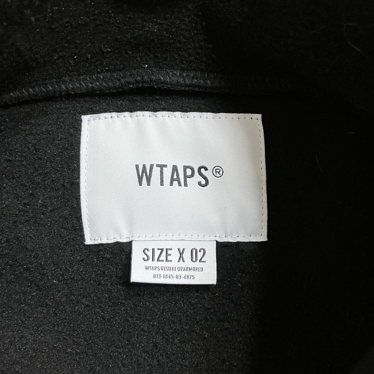 WTAPS プルオーバーフリーススモックジャケット 古着・中古-5枚目のアイテム画像