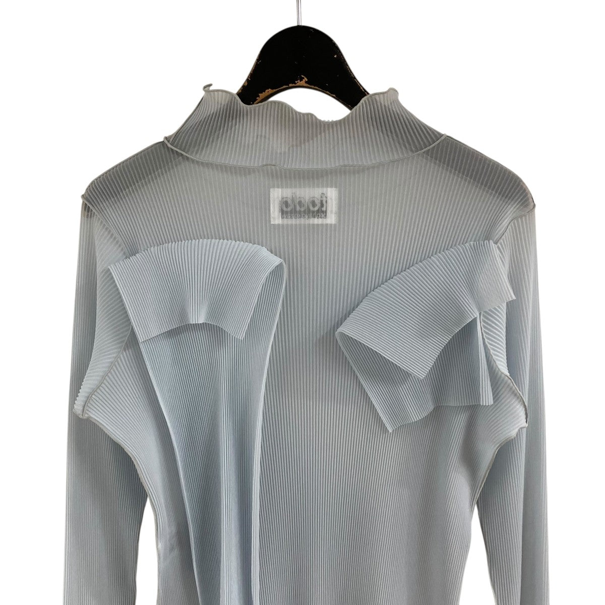 kotohayokozawa(コトハ ヨコザワ) プリーツワンピース スカイブルー