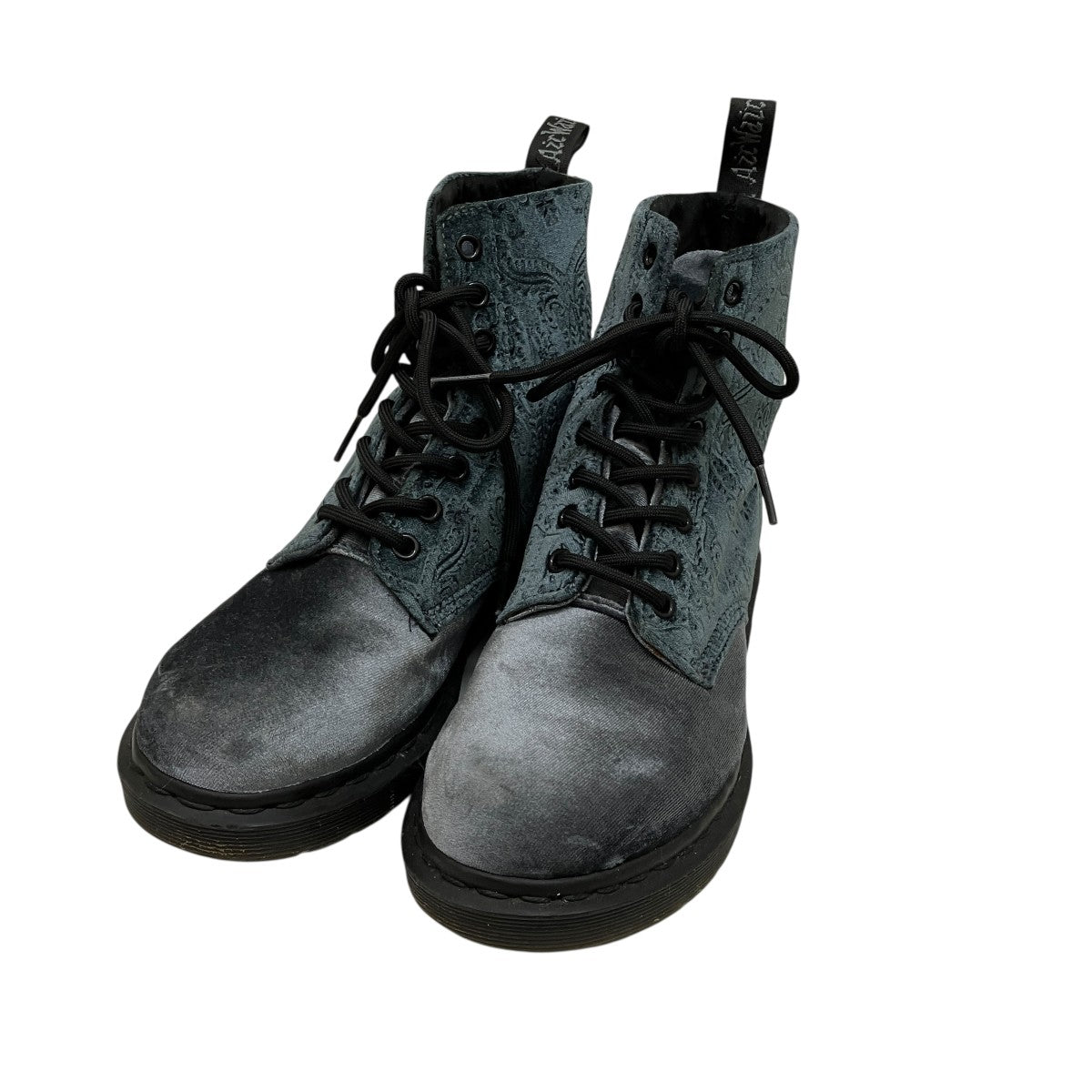 Dr．Martens 8ホールベルベットブーツ 古着・中古-1枚目のアイテム画像