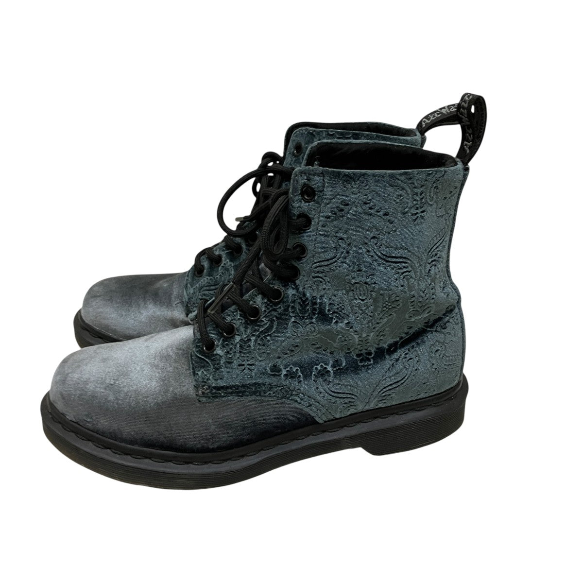 Dr．Martens 8ホールベルベットブーツ 古着・中古-3枚目のアイテム画像