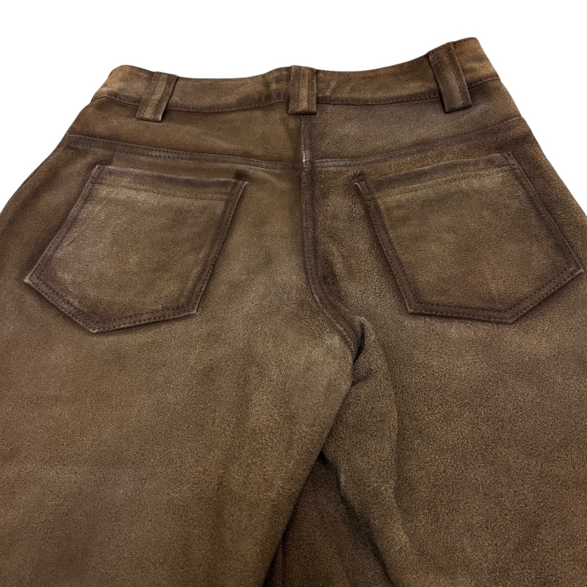 MAISON SPECIAL Real Suede Pantsスウェードパンツ21242465807 古着・中古-4枚目のアイテム画像