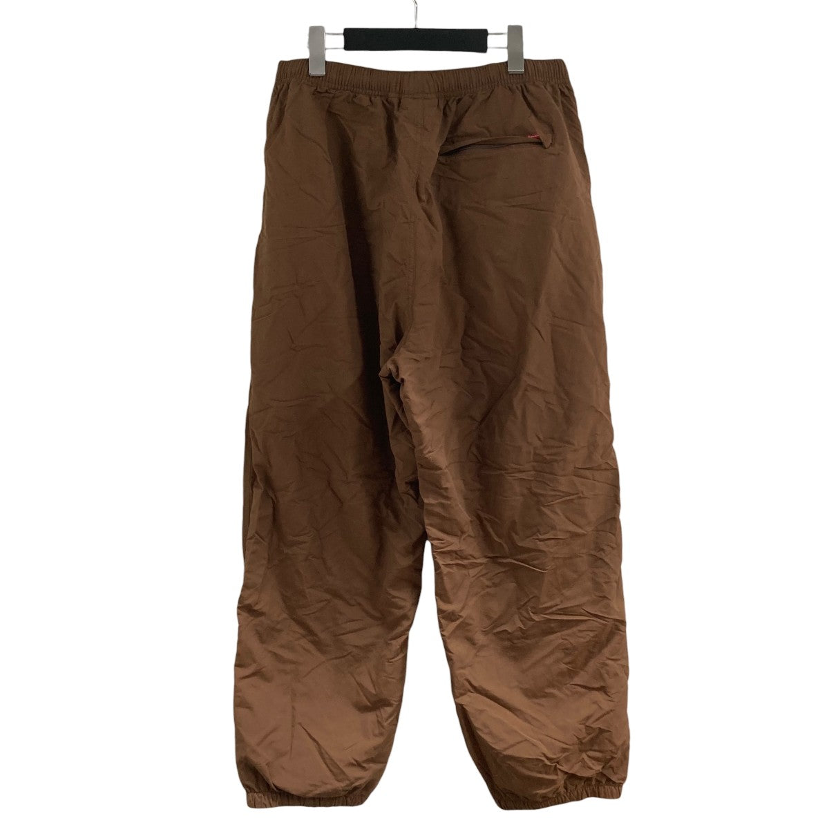 【希少USA製】Supreme ナイロンカーゴパンツ Lサイズ ヴィンテージ Supreme(シュプリーム) ロゴナイロンパンツ ブラウン サイズ L｜【公式