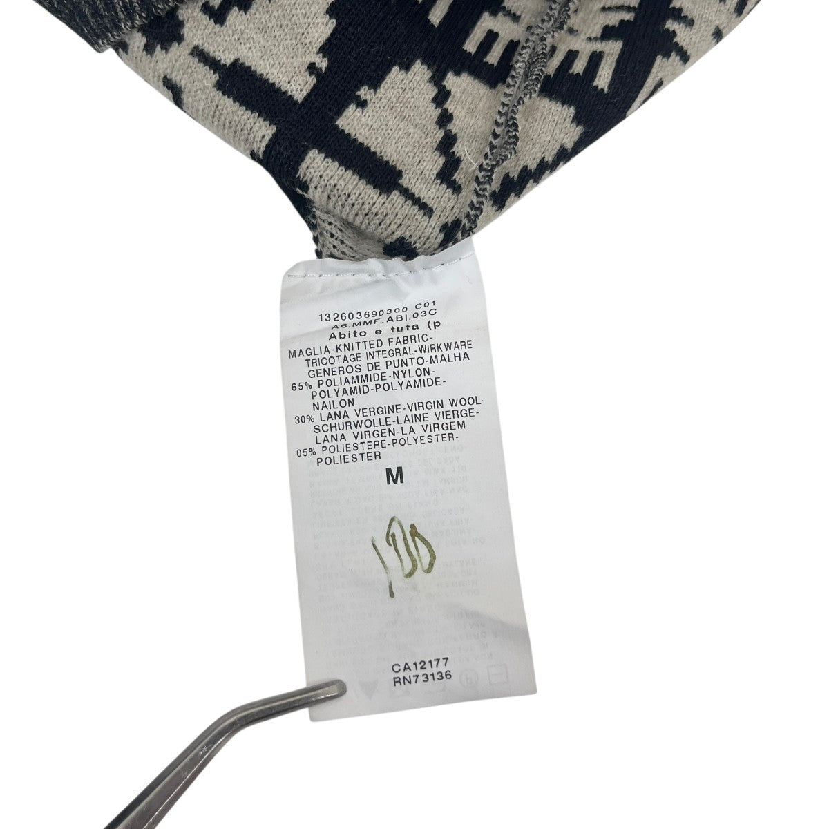 MaxMara ノースリーブニットワンピース 古着・中古-6枚目のアイテム画像