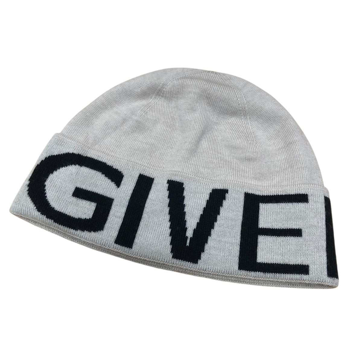GIVENCHY ロゴビーニー ニットキャップ 古着・中古-1枚目のアイテム画像