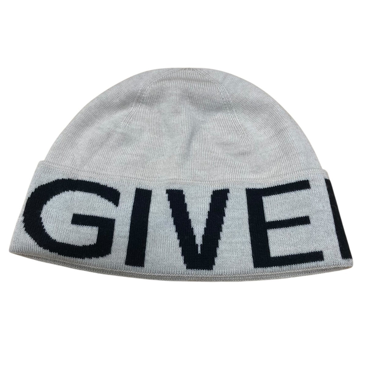 GIVENCHY ロゴビーニー ニットキャップ 古着・中古-2枚目のアイテム画像