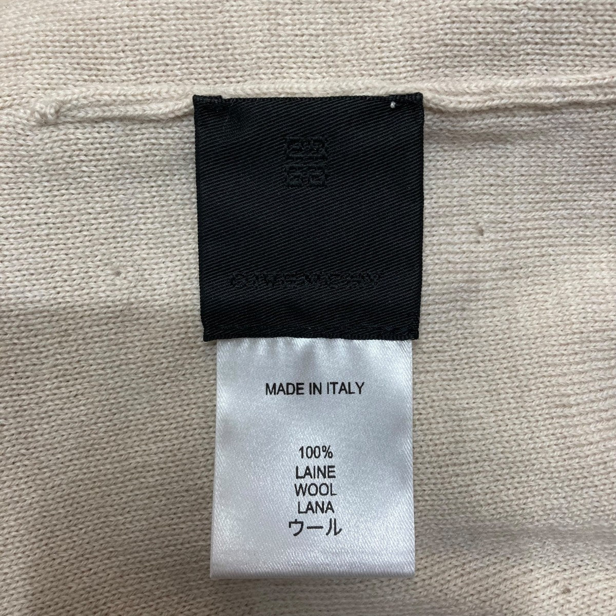 GIVENCHY ロゴビーニー ニットキャップ 古着・中古-4枚目のアイテム画像