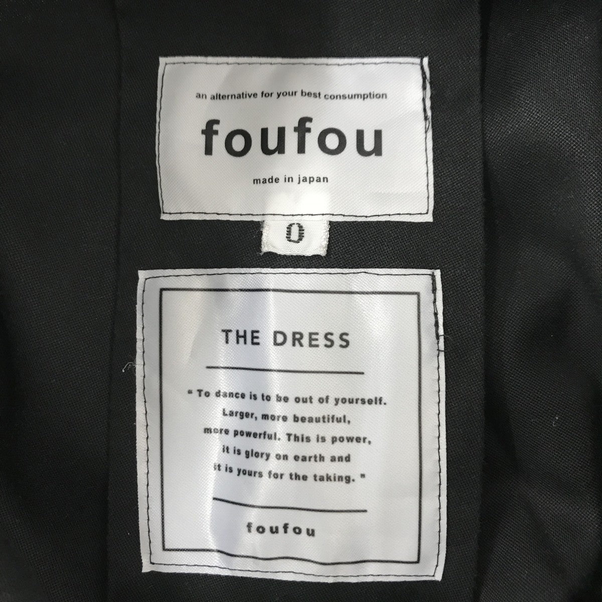 foufou ノースリーブワンピース201OP10 古着・中古-3枚目のアイテム画像