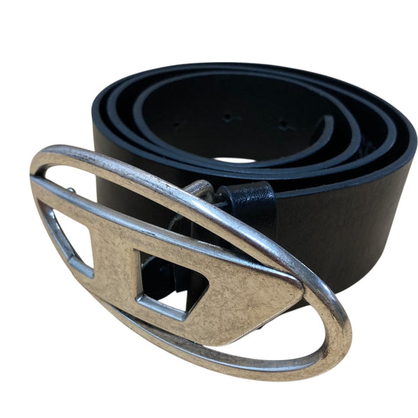 DIESEL(ディーゼル) レザーベルト X08516 ブラック サイズ 85/34