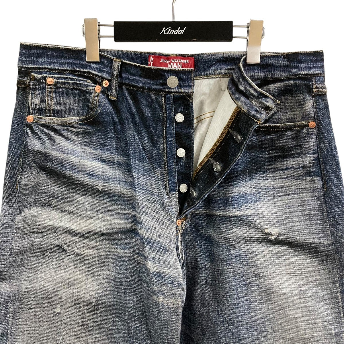 CDG JUNYA WATANABE MAN×LEVI’S 転写プリントデニムパンツ 古着・中古-3枚目のアイテム画像