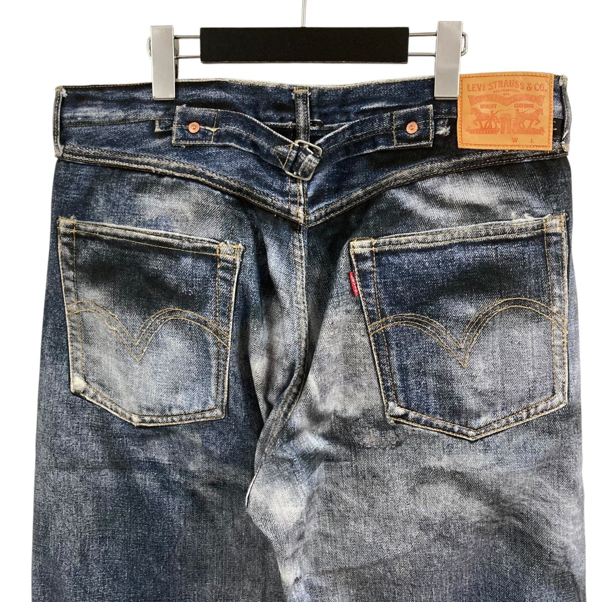 CDG JUNYA WATANABE MAN×LEVI’S 転写プリントデニムパンツ 古着・中古-5枚目のアイテム画像