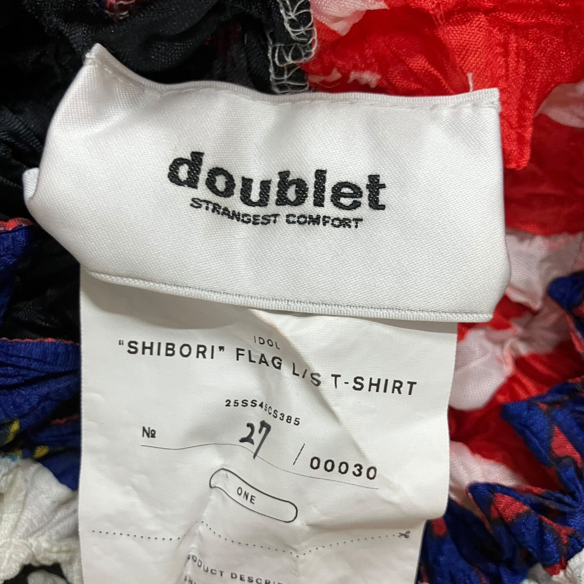doublet フラグTシャツ 古着・中古-5枚目のアイテム画像