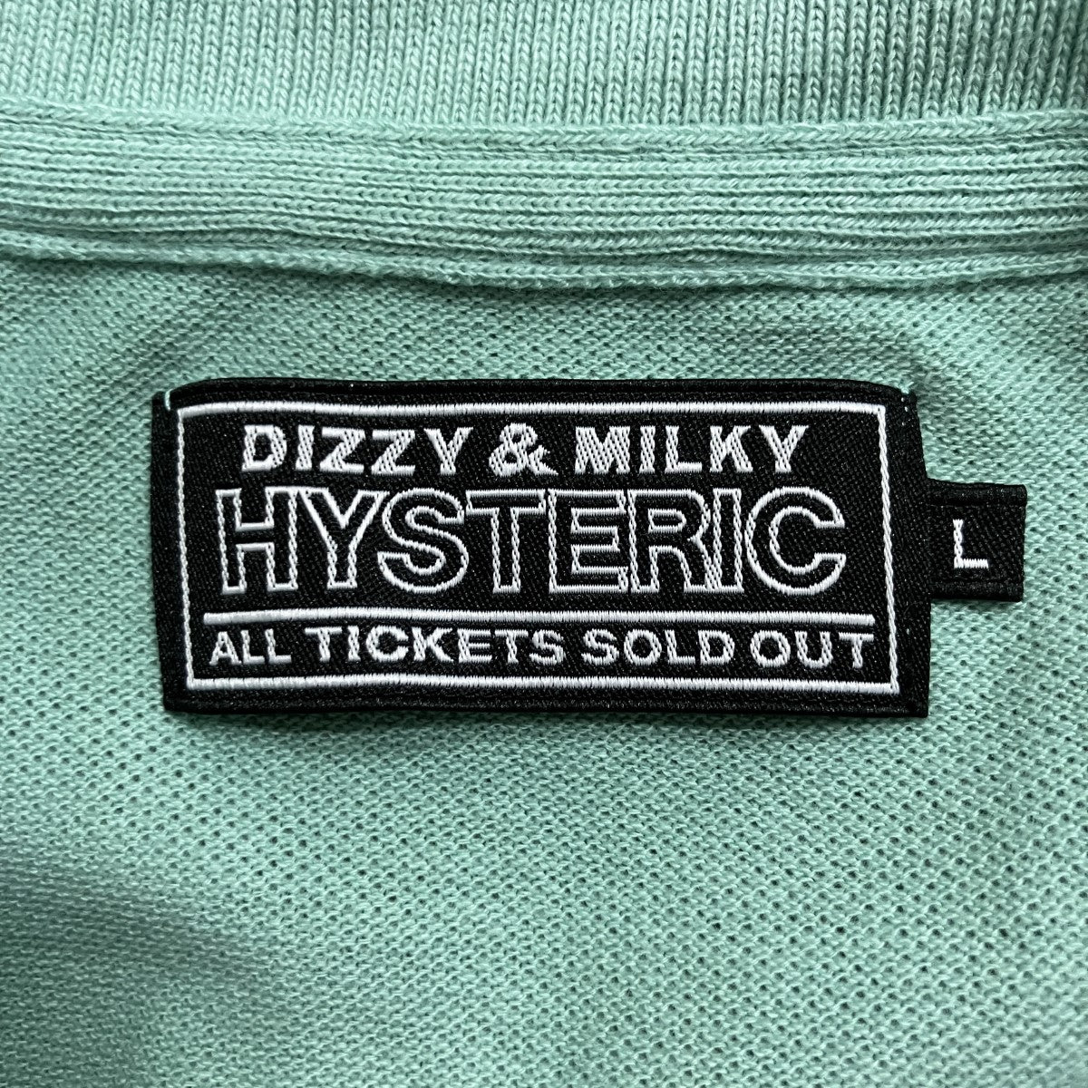 Hysteric Glamour FREAK OUT刺繍 ポロシャツ 古着・中古-5枚目のアイテム画像