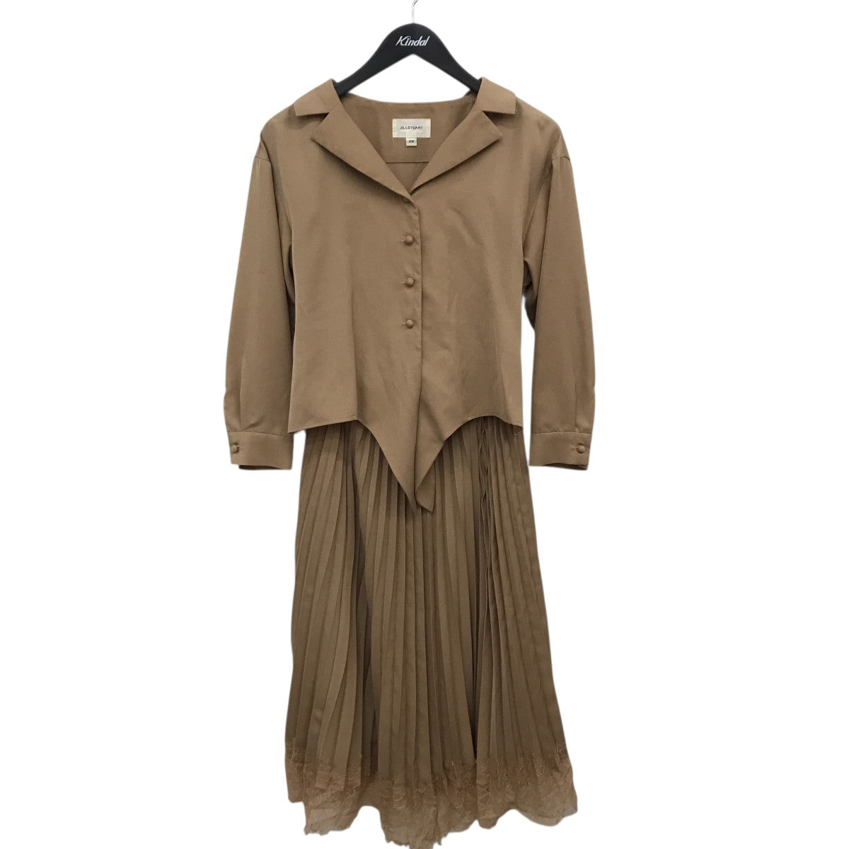 JILL STUART シャツドッキングワンピース125-9140026 古着・中古-1枚目のアイテム画像