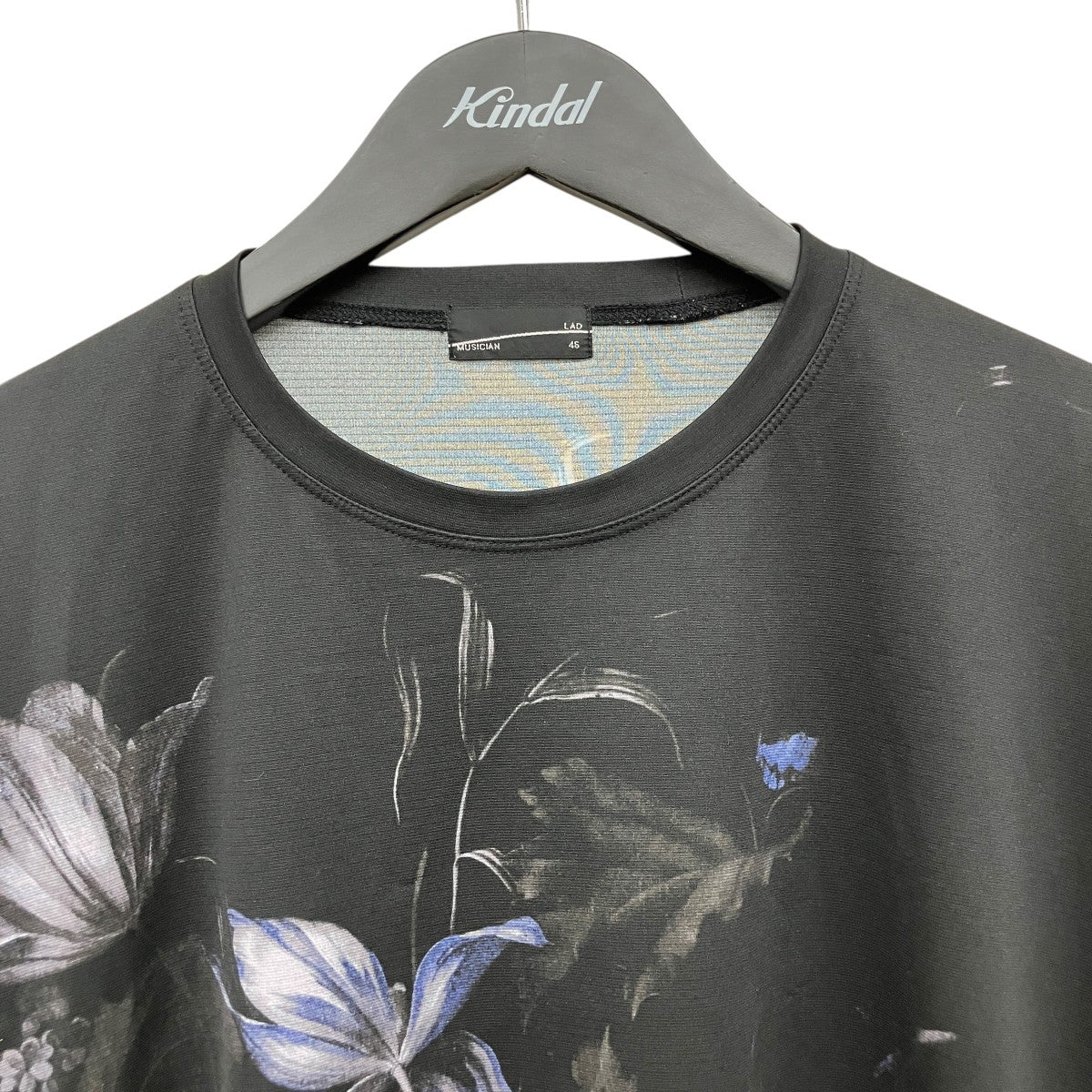 LAD MUSICIAN(ラッドミュージシャン) 花柄半袖Tシャツ2324-710 2324