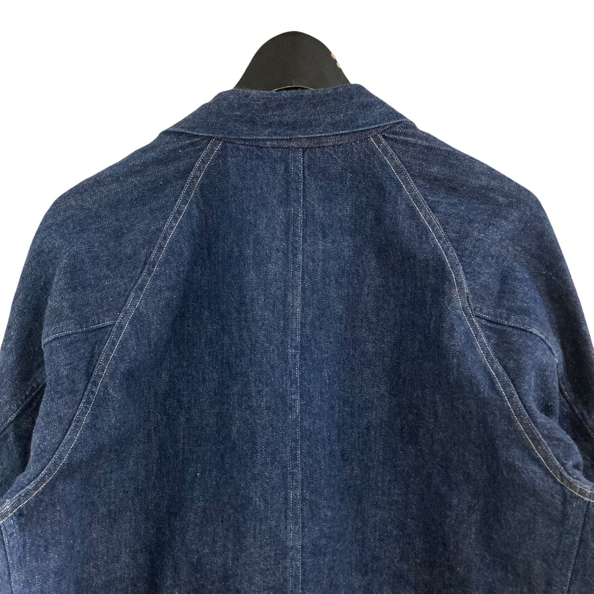 COMOLI デニムワークジャケット 古着・中古-4枚目のアイテム画像