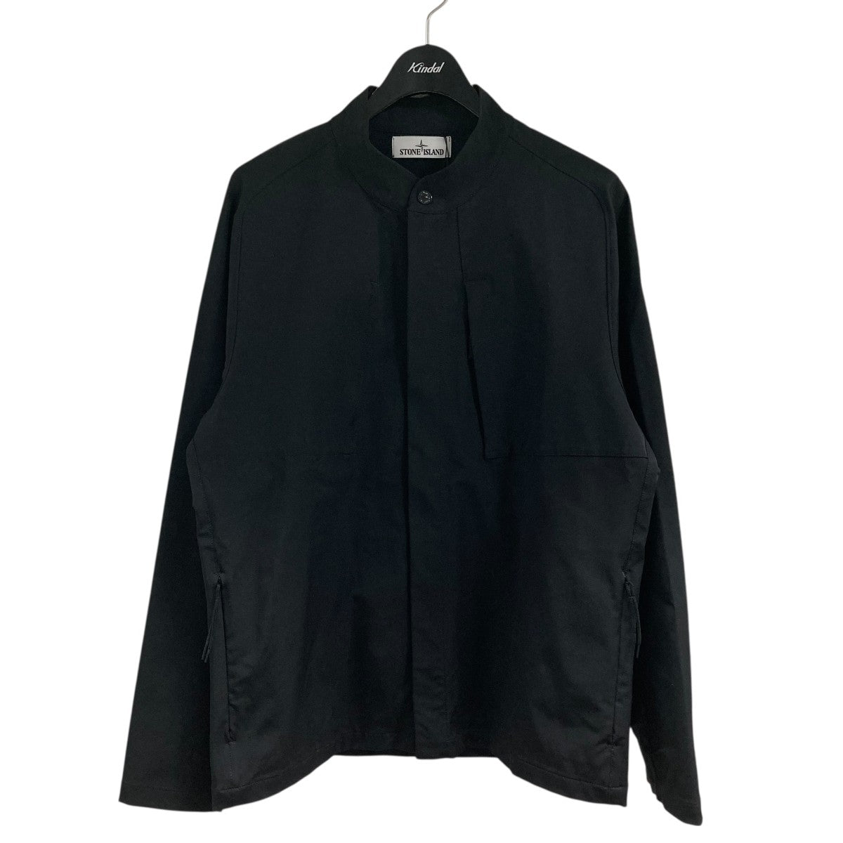 STONE  ブラック ジップアップジャケット STONE ISLAND(ストーンアイランド) ジップアップジャケット 7415121X4