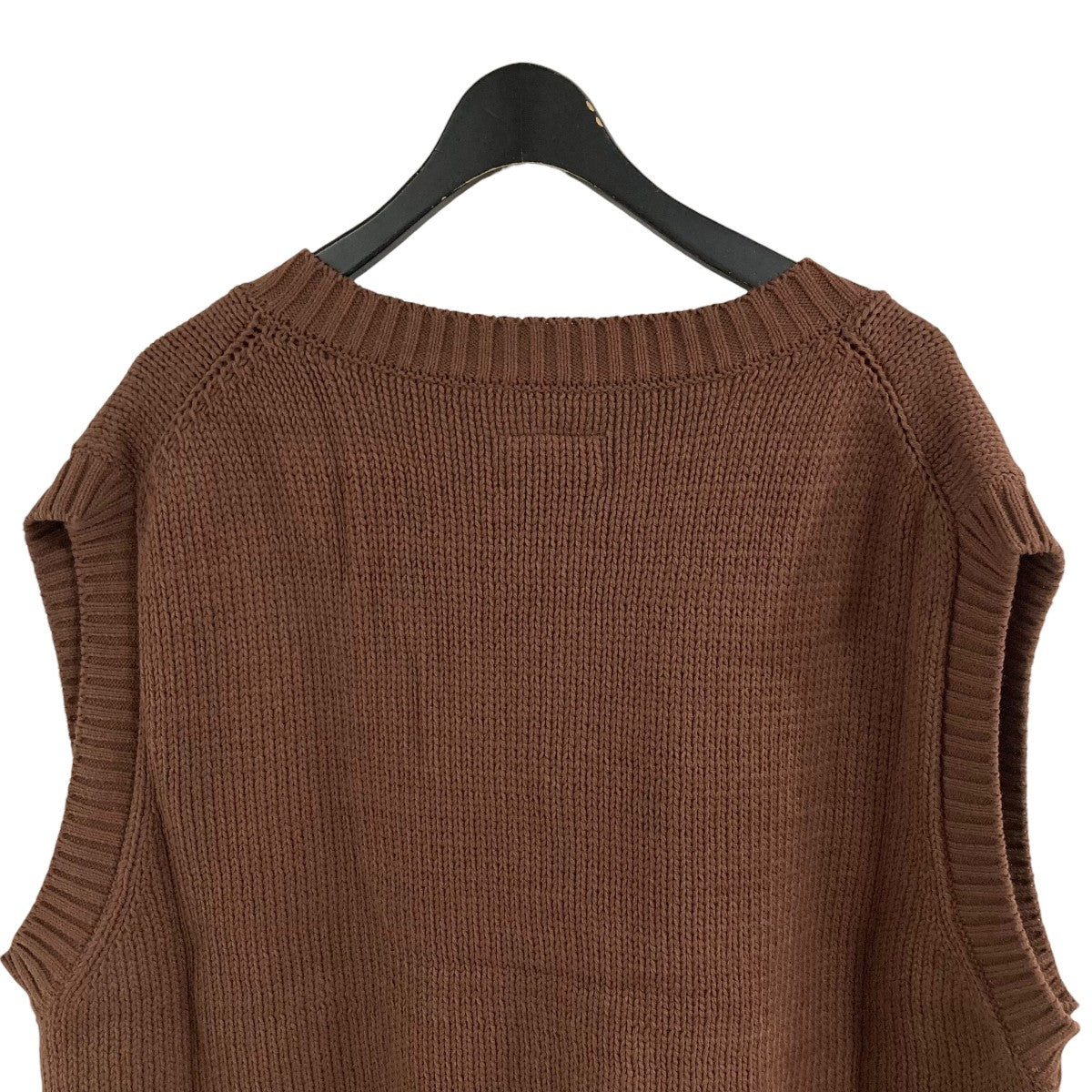 doublet×idiom フリンジニットベスト 古着・中古-4枚目のアイテム画像