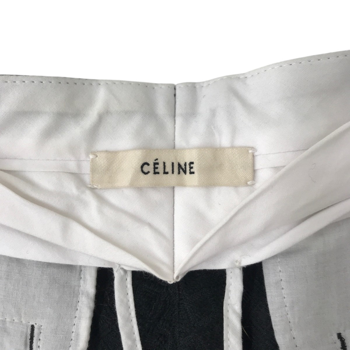 CELINE フィービー期総柄パンツ21J344803 古着・中古-4枚目のアイテム画像