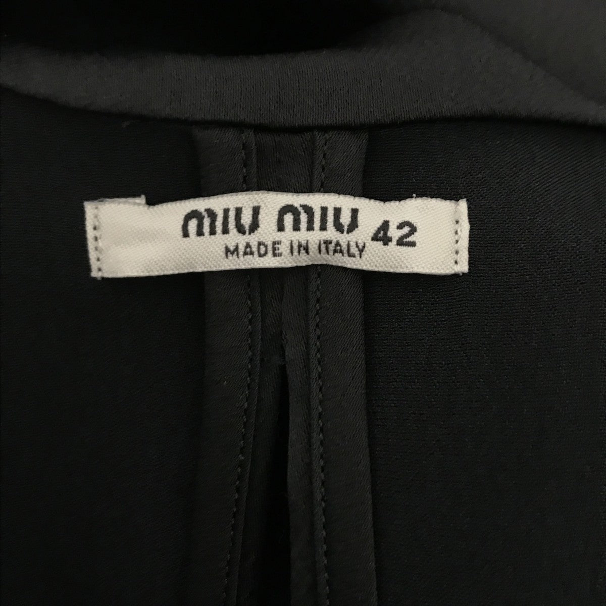 MIU MIU デザインワンピースC2725 00009 古着・中古-3枚目のアイテム画像