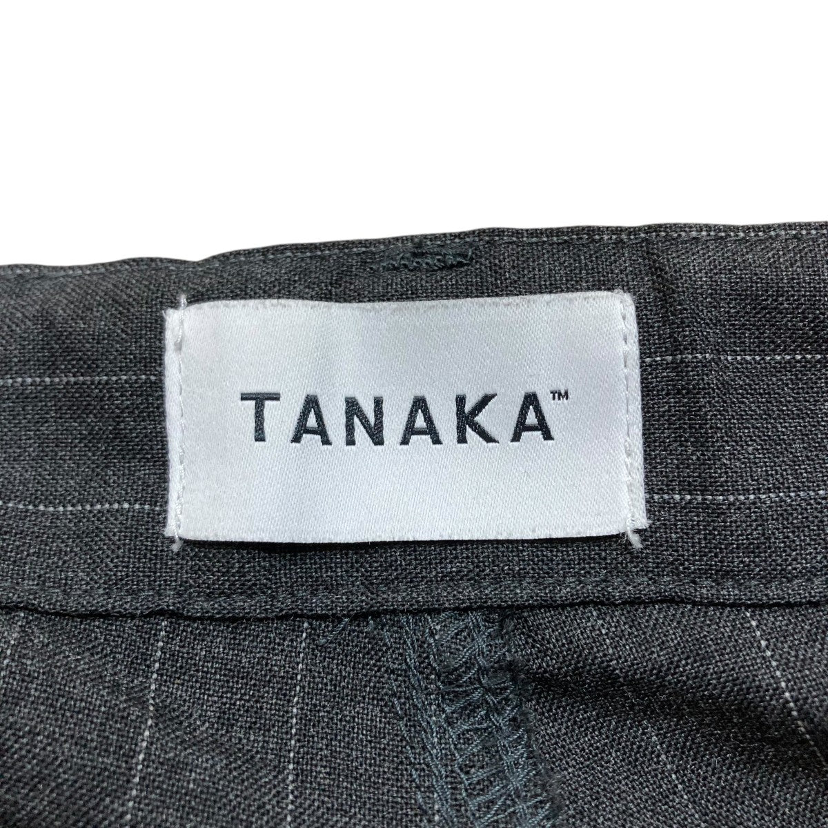 TANAKA ウールストライプスラックス 古着・中古-9枚目のアイテム画像