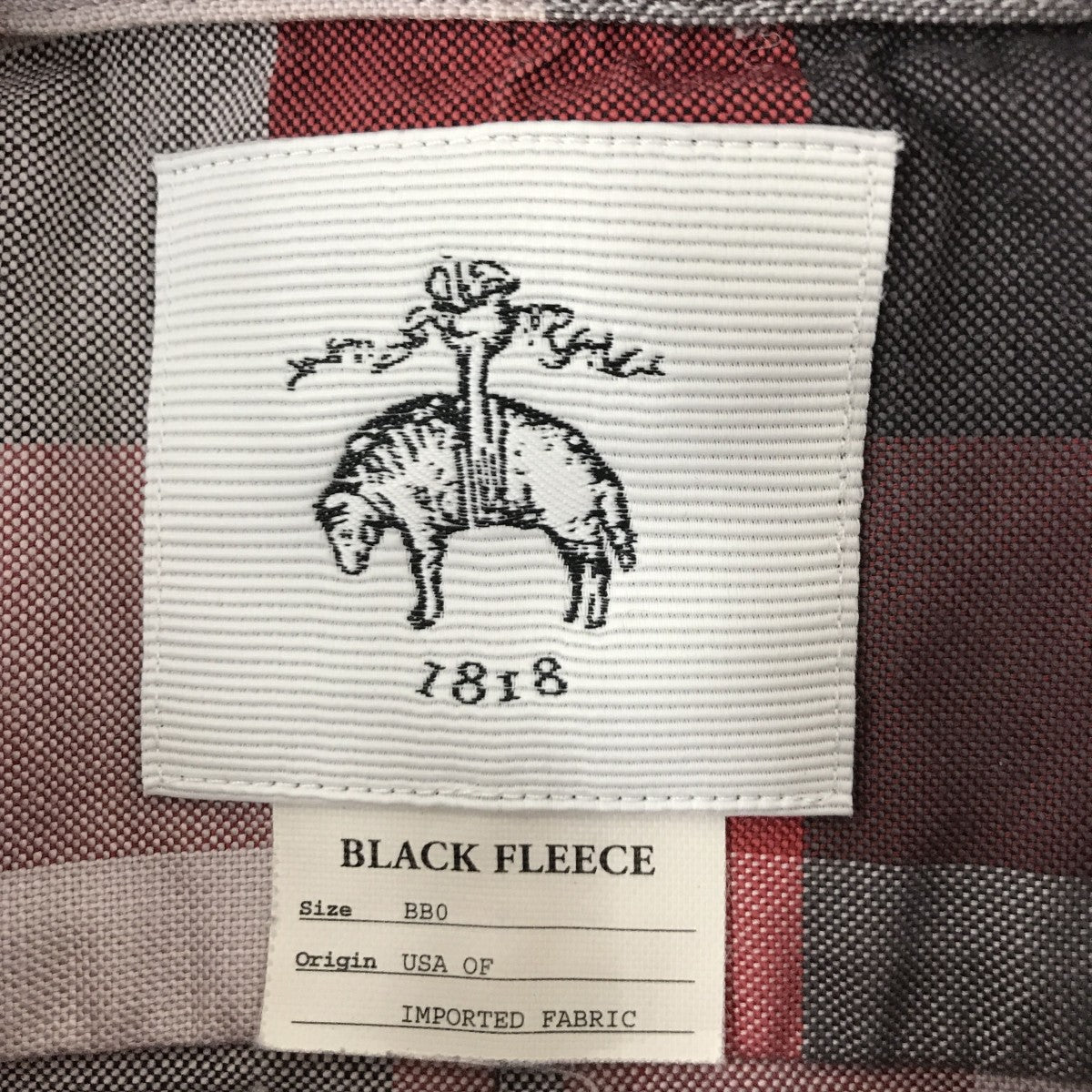 BROOKS BROTHERS チェックシャツ 古着・中古-4枚目のアイテム画像