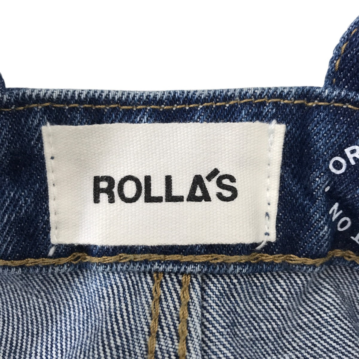 ROLLA’S デニムオーバーオール 古着・中古-3枚目のアイテム画像