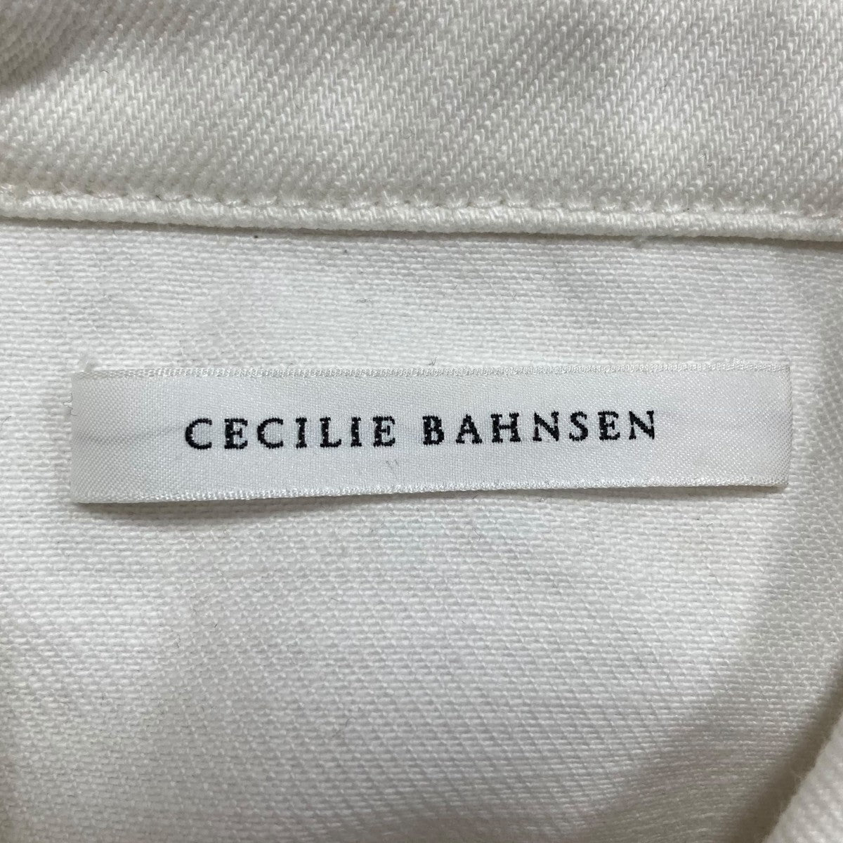 Cecilie Bahnsen デニムジャケット 古着・中古-5枚目のアイテム画像