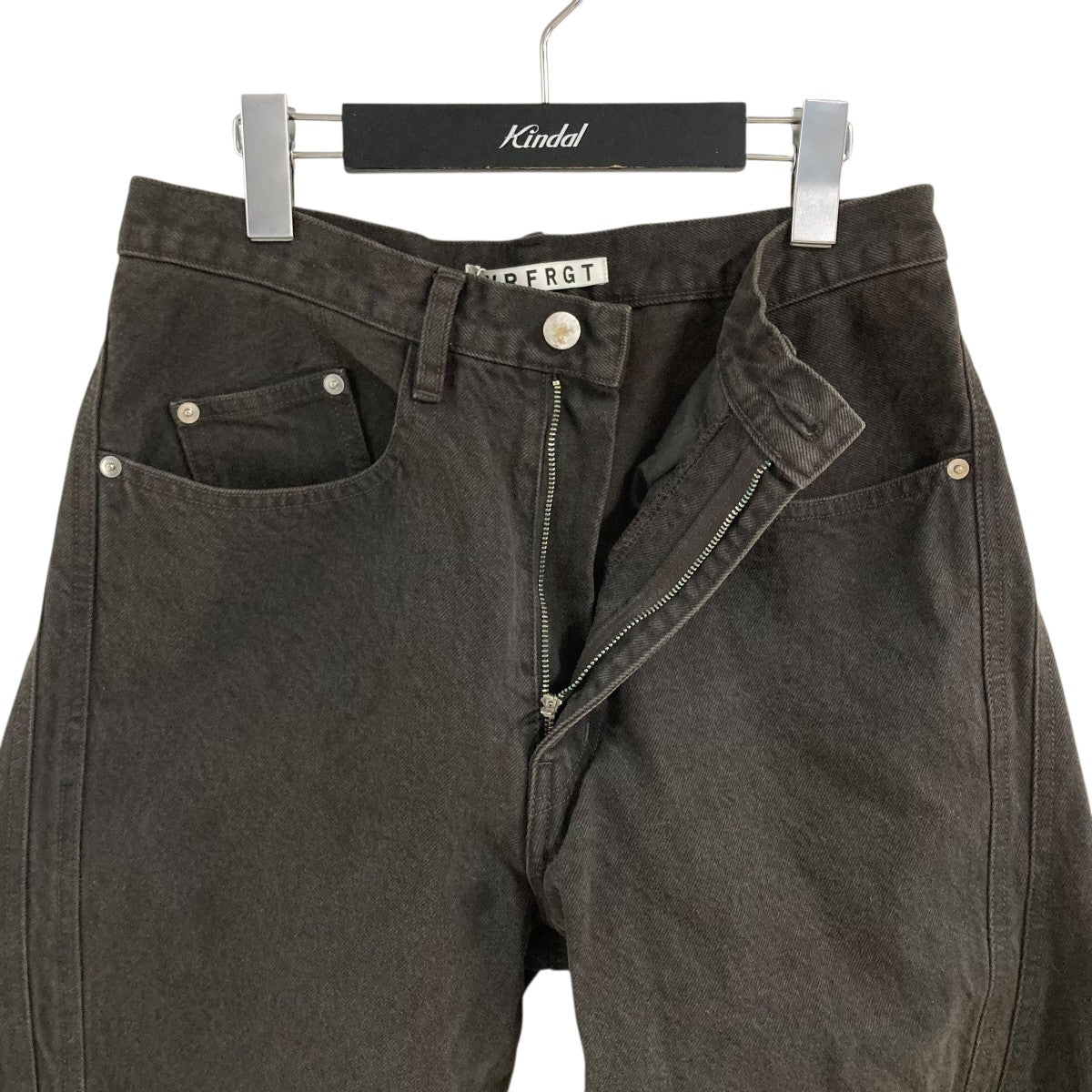 NVRFRGT 3Dツイステッドワイドレグジーンズ デニムパンツ 古着・中古-3枚目のアイテム画像